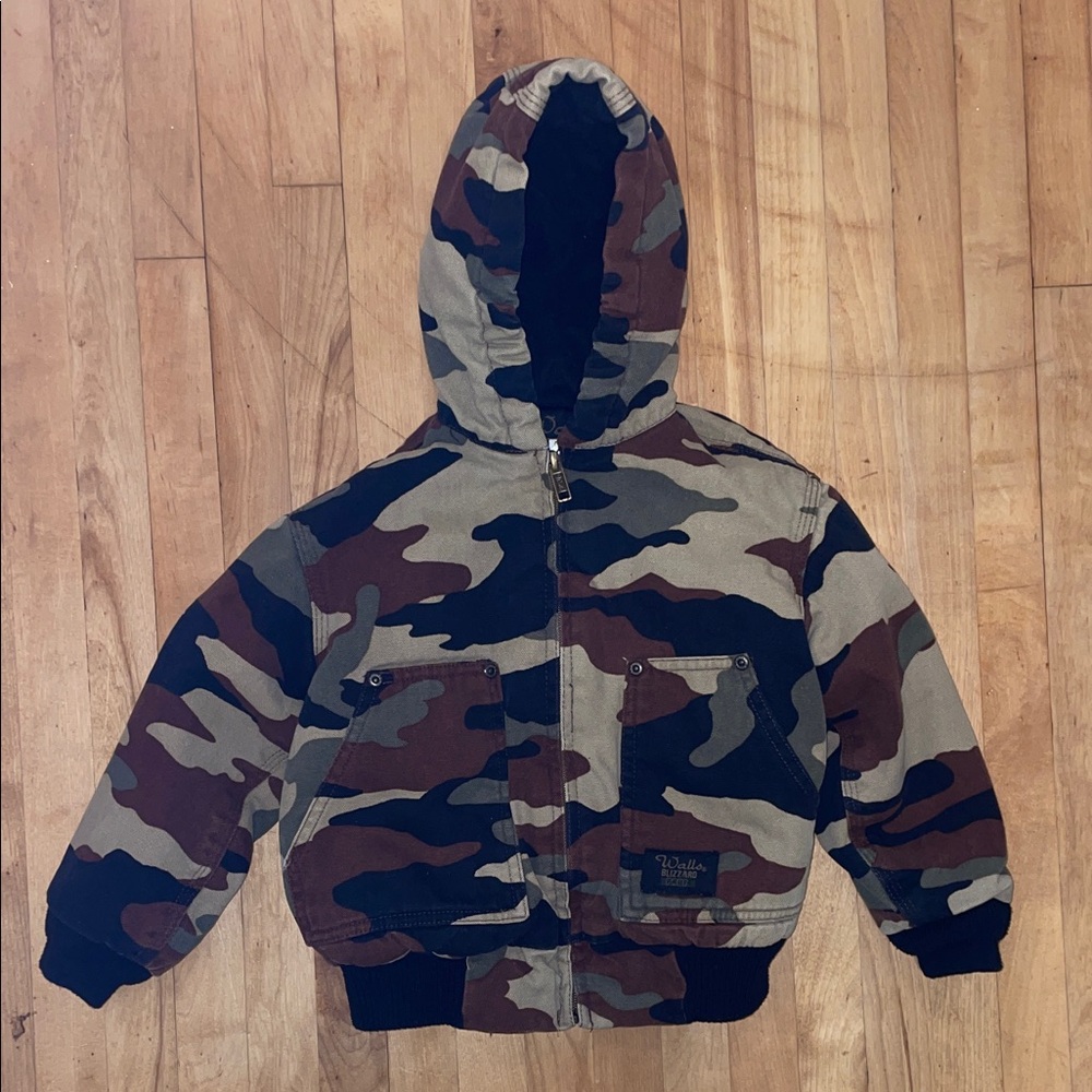 Walls Blizzard Pruf | Canvas Camo Toddler Jacket